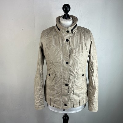 Creenstone Damen Wachsjacke EU Gr. 40 (UK 14) hellbeige