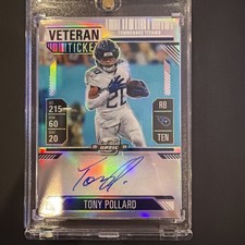 2024 Panini Contenders Optic TONY POLLARD - Auto Veteran Ticket 15/50
