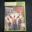 WWE SmackDown vs. Raw 2011 Xbox 360 THQ Manual Included Wrestling Sports Game