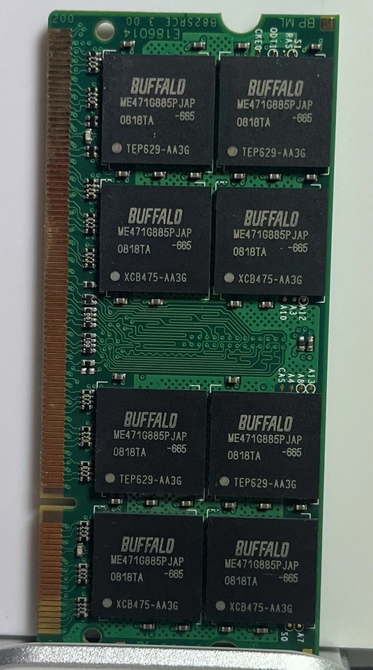 Buffalo PC2-5300S-555, D2N667C-2G/BJ, 2GB 667MHz CL5 Laptop/Printer RAM stick - Image 4 of 4