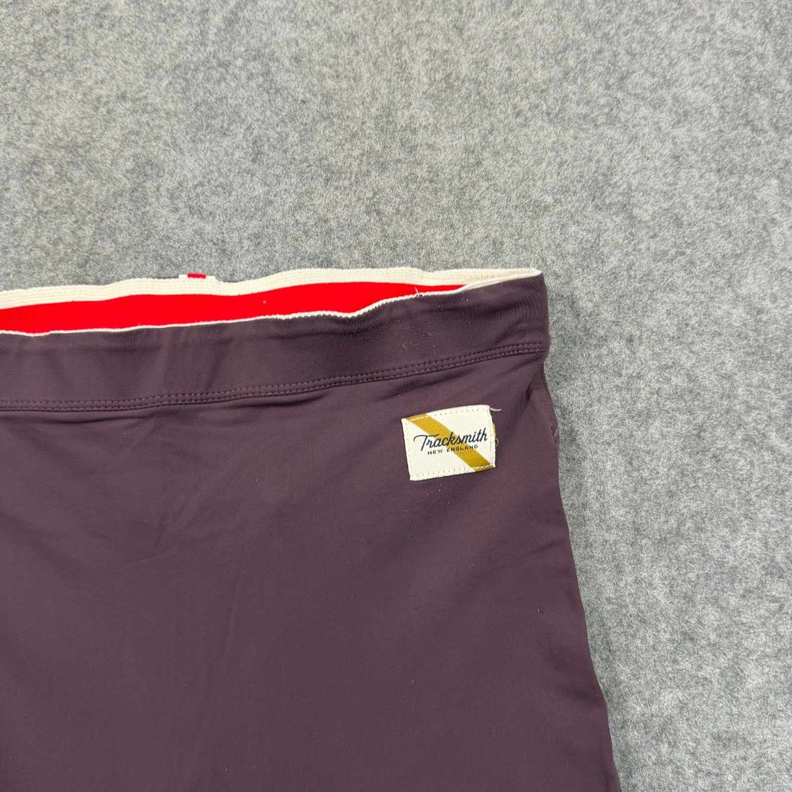 Tracksmith Purple Turnover Compression Legging Ac… - image 3