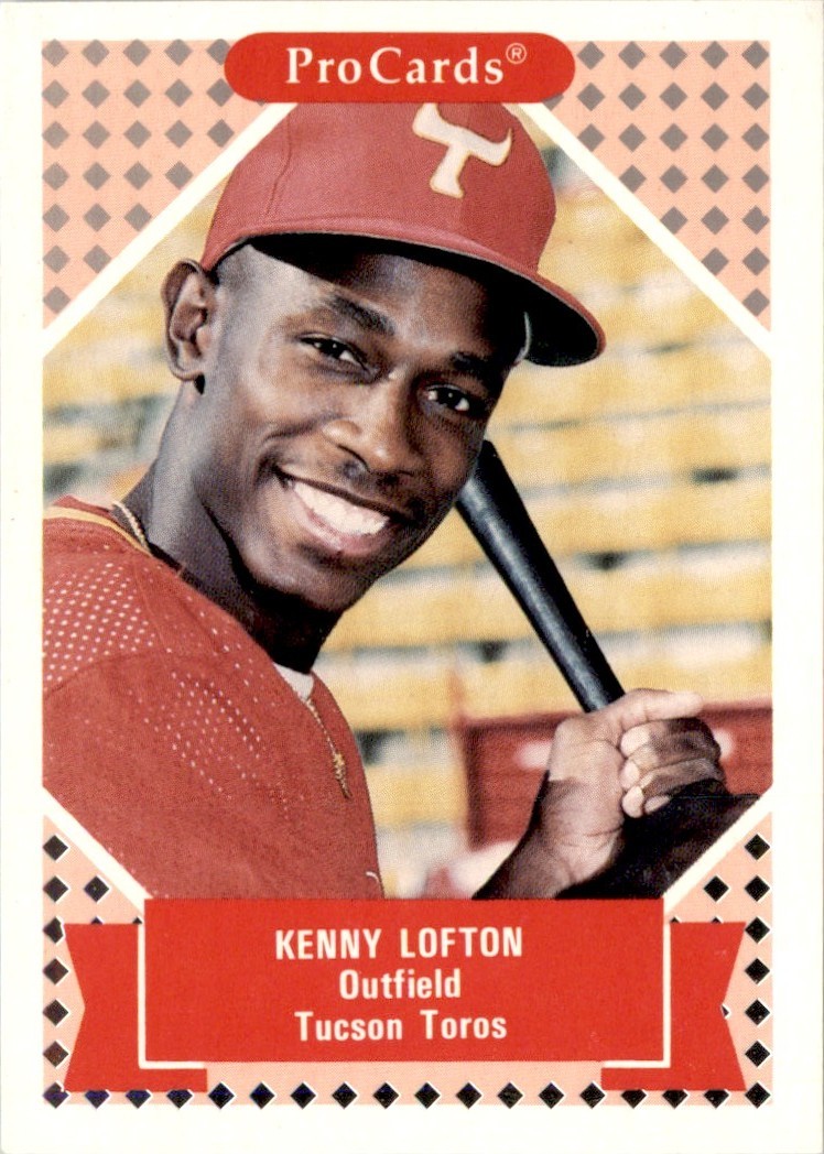 1991 ProCards Tomorrow's Heroes Kenny Lofton Tucson Toros #223
