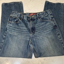 Arizona Jeans Boys 12 Husky Relaxed Fit Blue Jeans Adjustable Waist