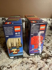 Lego 41496 41497 Brick Headz 2017 SDCC Exclusive Spider-man & Venom Supergirl &