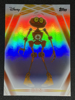 B.E.N. Rainbow Foilboard Parallel - Topps Disney Neon 2026 Karte #150