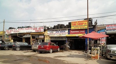Willets Point Queens New York 2018 Auto Repair Shops Tire Muffler Row