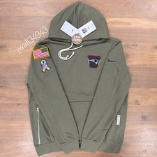 AUTHENTIC Nike New England Patriots Nike Salute to Service Hoodie Standard Issue