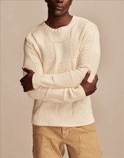 Men's Round Neck Sweater Casual Knitted Pullover Warm Sweaters