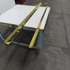 Powermatic 2000 Extension Table Frame Mounting Wings 72" x 2" Lot Of 2