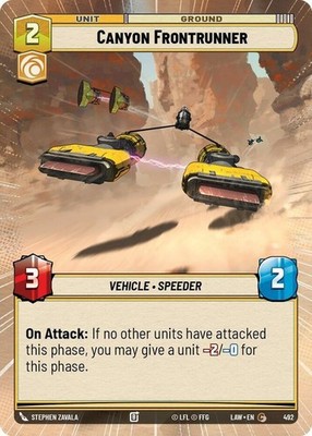 Canyon Frontrunner - Hyperspace~492~NM~[LAW] - A Lawless Time~SWU