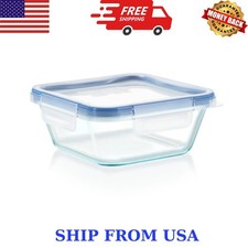 Snapware Total Solution Glass 4-Cup Square with Lid