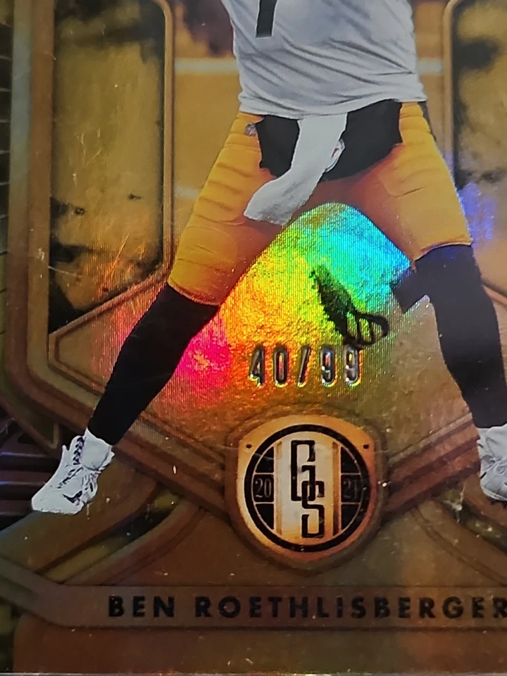 2021 Panini Gold Standard Ben Roethlisberger #82/99 - Image 2 of 3