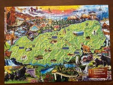 Great Smoky Mountains National Park 1000 Piece Jigsaw Puzzle COMPLETE