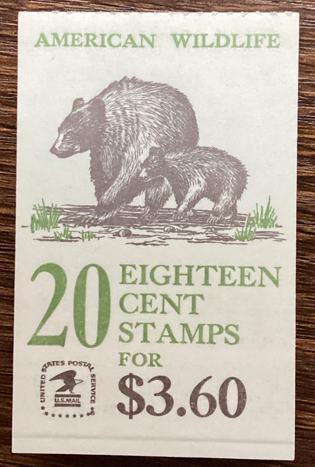 Full Booklet of 20 Wildlife of America SC# 1880-89 MNH - Image 2 of 2