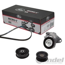 GATES Micro-V Kit KEILRIPPENRIEMEN-SATZ passend für MERCEDES-BENZ C-KLASSE