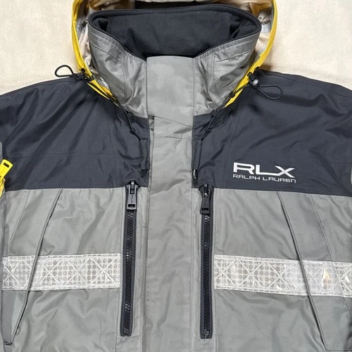 RLX Polo Ralph Lauren Military Army Unit 03 Reflective Rescue Rain Tech Jacket image 4