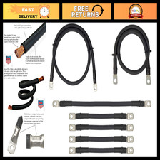2 Gauge Golf Cart Battery Cables Set for EZGO TXT 36V - 7 Piece Kit, Fits 1994