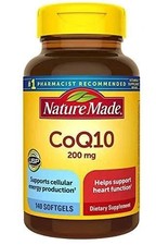 Nature Made CoQ10 200mg 140 Softgels Heart En...