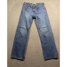 Levi's 550 Relaxed Fit Tapered Leg Jeans Boy Size 16 Reg W28 L28 Medium Wash