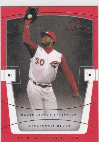 2004 Fleer Flair #12 Ken Griffey Jr. Cincinnati Reds HOF Free Shipping!