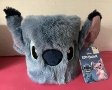 Disney Lilo & Stitch Fuzzy Storage Basket by Zoobies--5" x 5"--NEW with tags