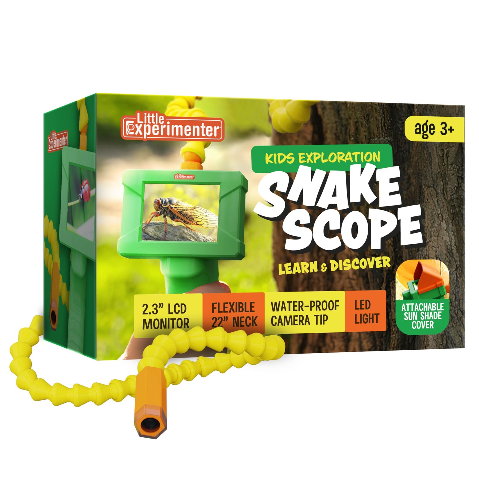 Cámara Boroscopio Serpiente para Niños - STEM Regalo Educativo para Edades 5-10