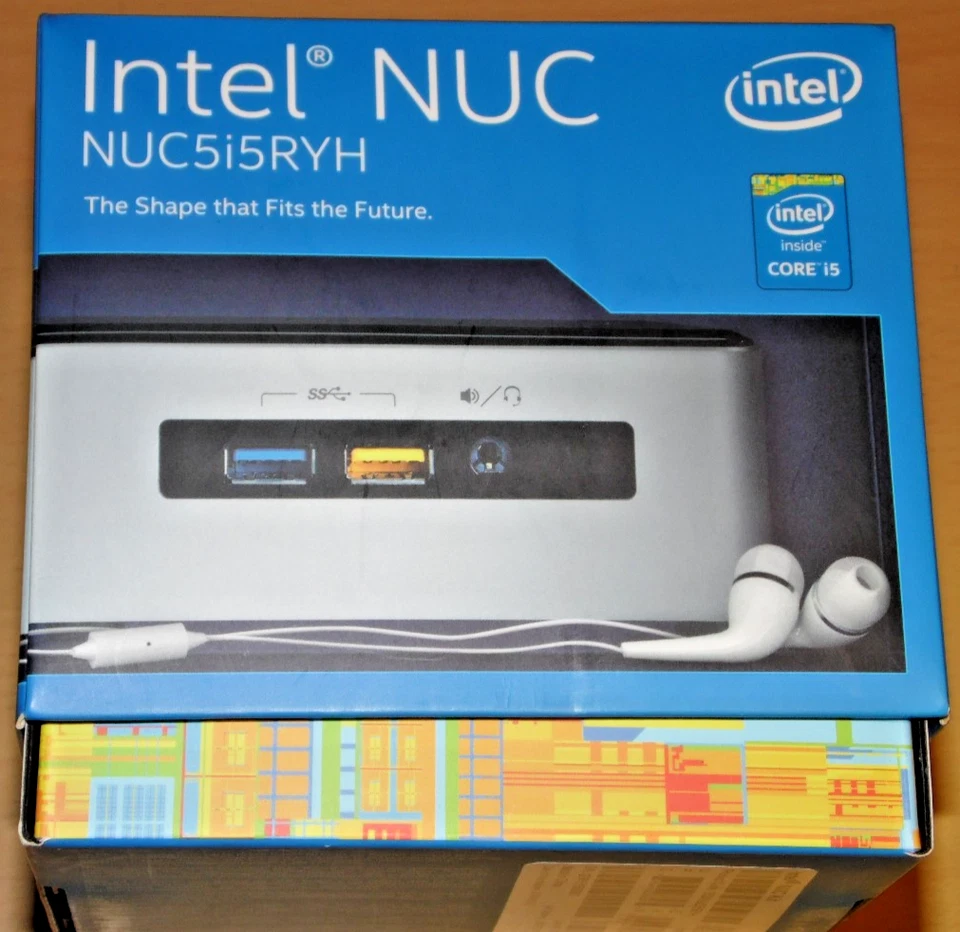 INTEL COMPUTING NUC5i5RYH BAREBONE PC DESKTOP CORE i5 5th GEN 4K WIRELESS BNIB - Image 4 of 4