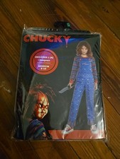 Chucky Halloween Costume for Girls Child Play Sz Medium 8 - 10 BRAND NEW