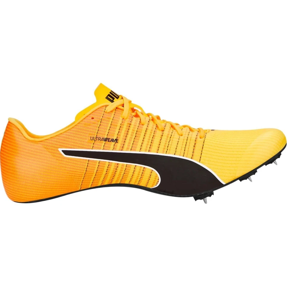 Puma evoSpeed Tokyo Future Faster Running Spikes Orange Sprint Athletics Shoes - Image 3 of 4