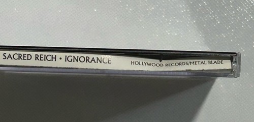Ignorance by Sacred Reich (CD, Nov-1995, Hollywood) Rare Speed Thrash Metal - Picture 5 of 5
