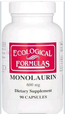 Ecological Formulas Monolaurin 600 Mg - 90 Capsules