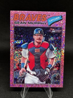 2026 Topps Heritage - Sean Murphy #273 (Pink Sparkle) - Atlanta Braves