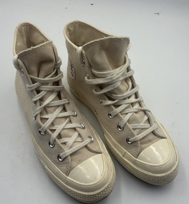 Converse Damen Chuck Taylor All Star Plateau Creme Canvas Größe 5,5