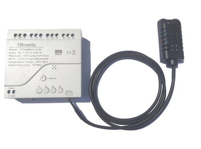 4CH WiFi Tuya Temperature and Humidity ,Dry ,Remote Application Control and M...