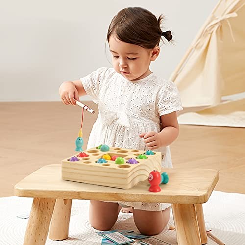 Montessori Lernspielzeug 1 2 3 Jahre Geburtstagsgeschenk für Jungen Mädchen 3 in 1 F - Bild 6 von 7