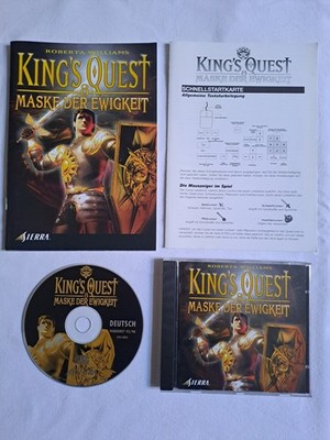 King's Quest 8: Maske der Ewigkeit - Adventure / Action - CD + Handbuch -Deutsch