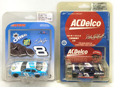 Dale Earnhardt 3 AC Delco 1997  Dale Earnhardt Jr 8 Oreo Ritz 2004 Action 1:64