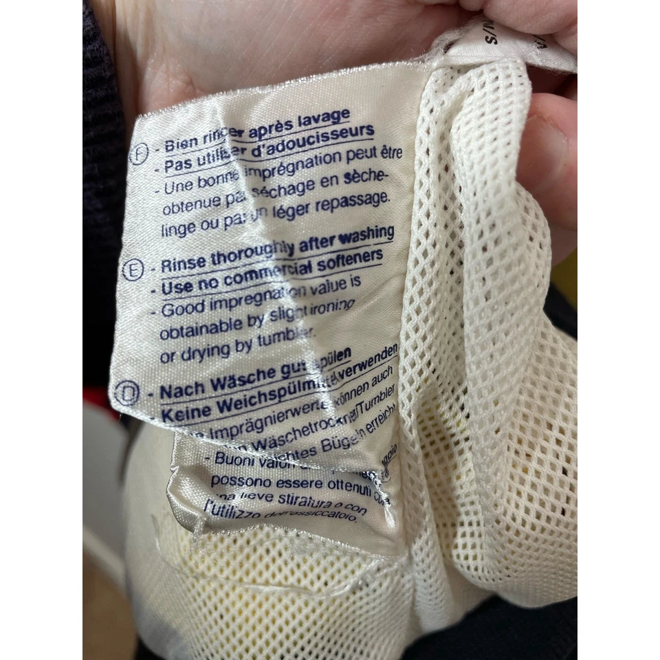 Cutter & Buck Vtg color block pullover jacket Retro Mens Large Blue Red Yellow - Image 4 of 4