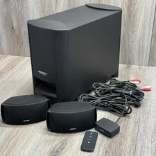 Bose Cinemate Series II Digital Home Theater 2.1 System Complete w Remote/Cables