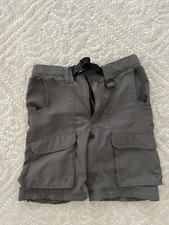 Boy Scouts of America Youth Medium Green Uniform Shorts 'EUC"