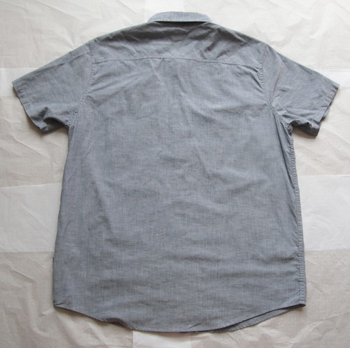 Patagonia Bluffside Organic Cotton SS Button Down Chambray Shirt - XL Blue Grey - Bild 3 von 19