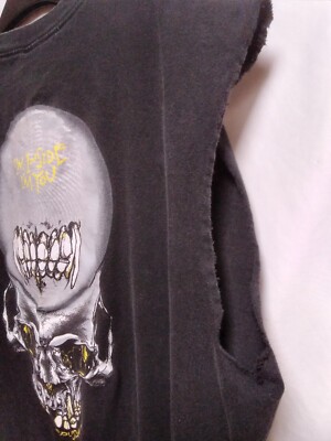 94's llica \"im inside i'm you\" パスヘッド Vintage METALLICA 1994 Sad But True I'm Inside I'm You Pushead T