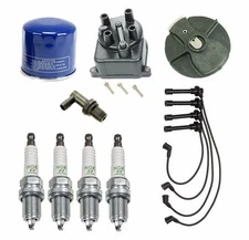 Tune Up Kit Filters Cap Rotor Wires & NGK Plugs Civic EX 1.6 D16Y8