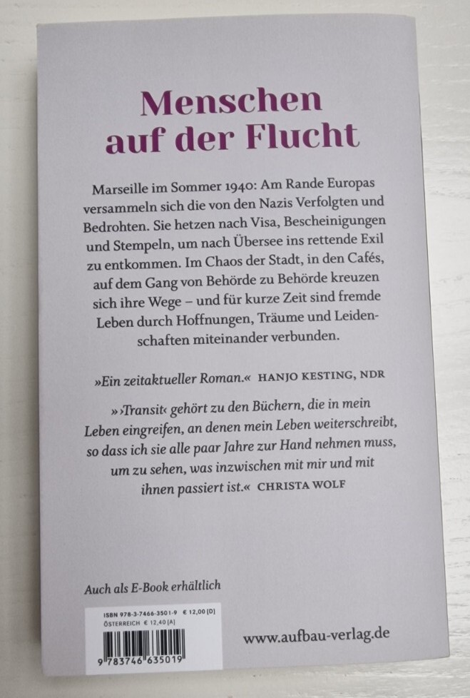 Thumbnail - Transit Von Anna Seghers (2018, Taschenbuch) Neu
