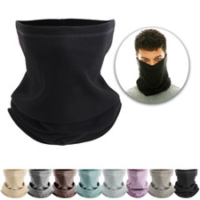 Winter Thermal Neck Warmer for Unisex Outdoor Neck Gaiter Face Scarf Face Cover