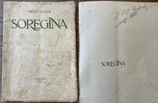 (raro)   Diego Valeri- SOREGINA   -VENEZIA 1928 -Autografato da Gabriele Bianchi