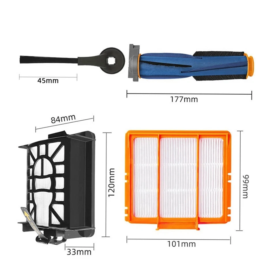 Kit de piezas para robot aspirador Shark AI AV2501AE AV2501S RV2502AE RV2520AOUS Foto 2 de 4