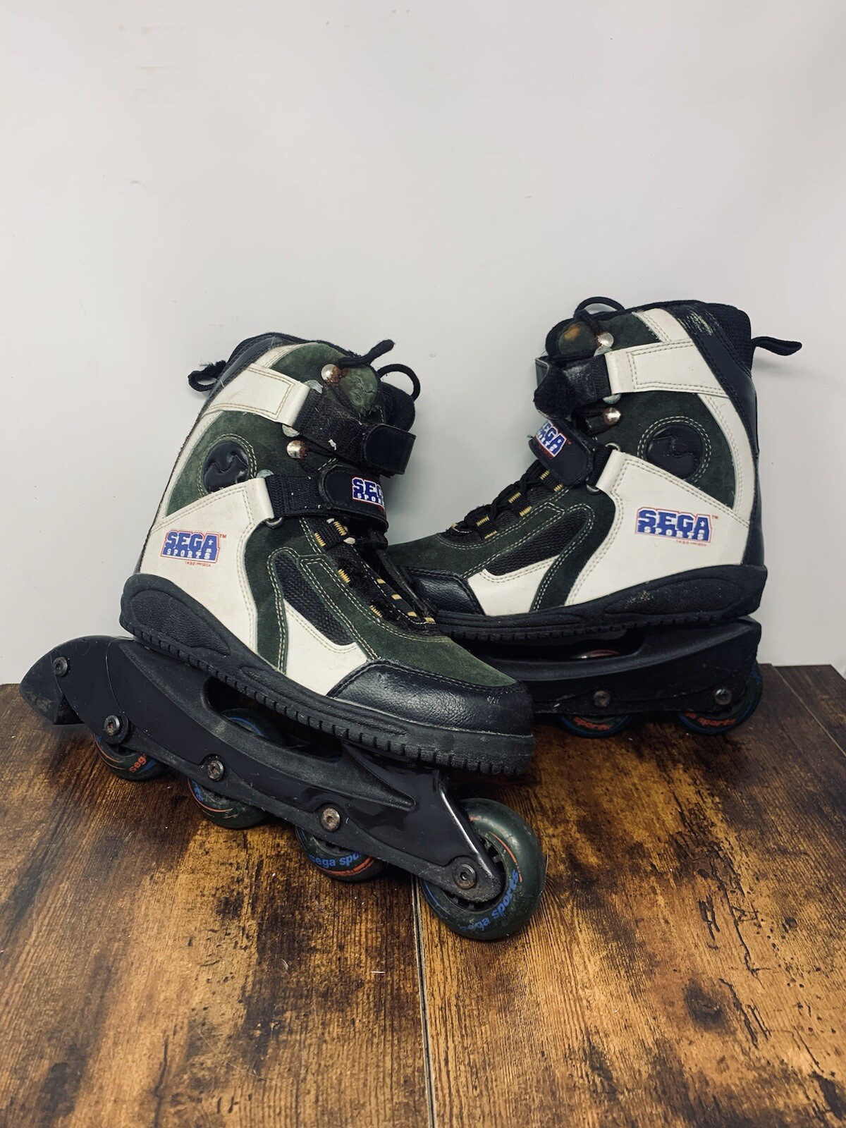 Vintage Sega Sports Rollerblades 90s Collectible Size 7 Rare
