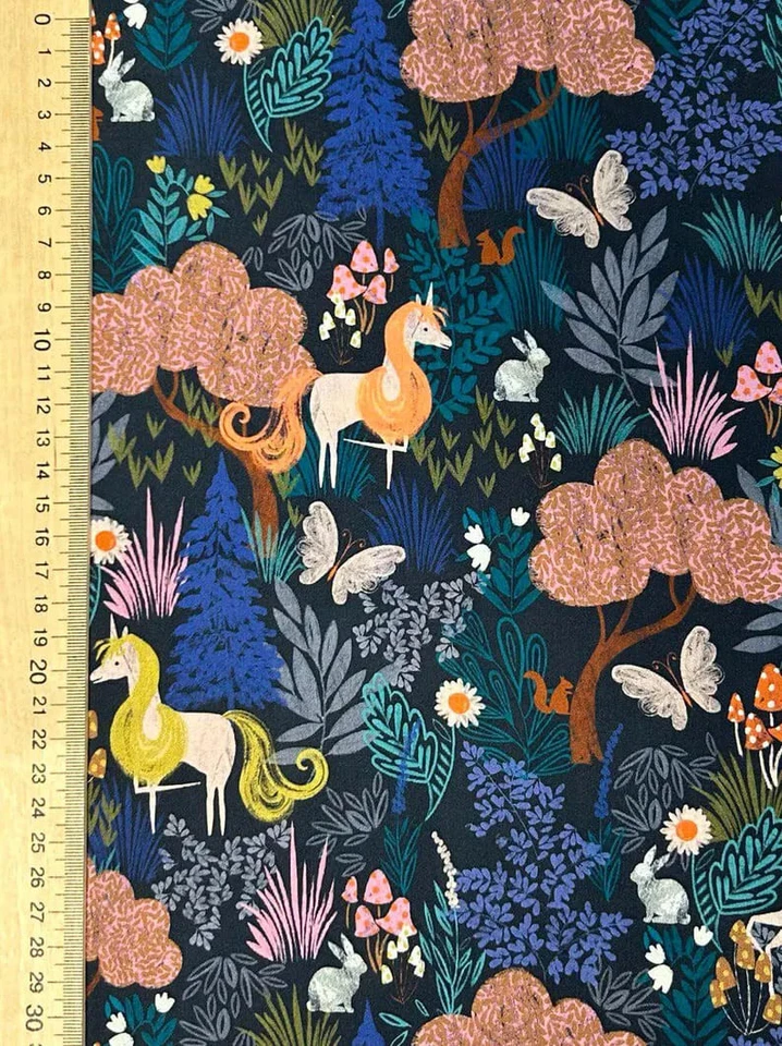 Baumwollstoff Fine Polin Digitaldruck - Bild 3 von 3