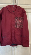 Ride Snowboards Snow Jacket Size Large Snowboarding Ski Art High Power Rare